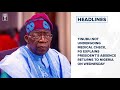 Tinubu not undergoing medical check fg explains presidents absence