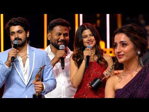 Trisha LOVES Their Speeches! 😍🔥 | Harish Kalyan, Tamizharasan & Sanjana Krishnamoorthy