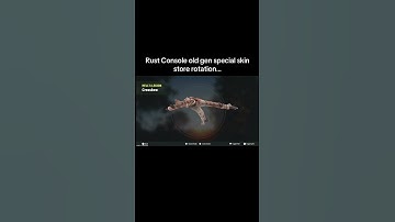 Rust Console old gen special skin store rotation…#shorts #rust #rustconsole