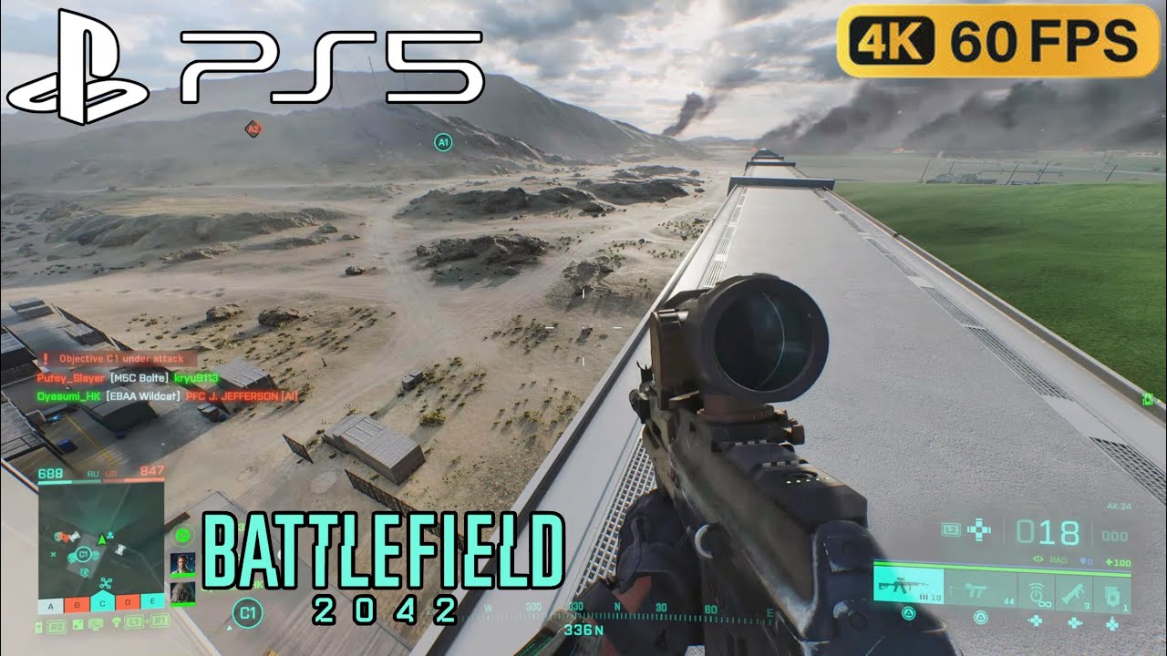 Battlefield 2042 : Conquest Multiplayer Gameplay PS5 (No Commentary) 4K ...
