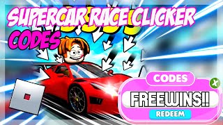 Supercar Race Clicker Codes - Try Hard Guides