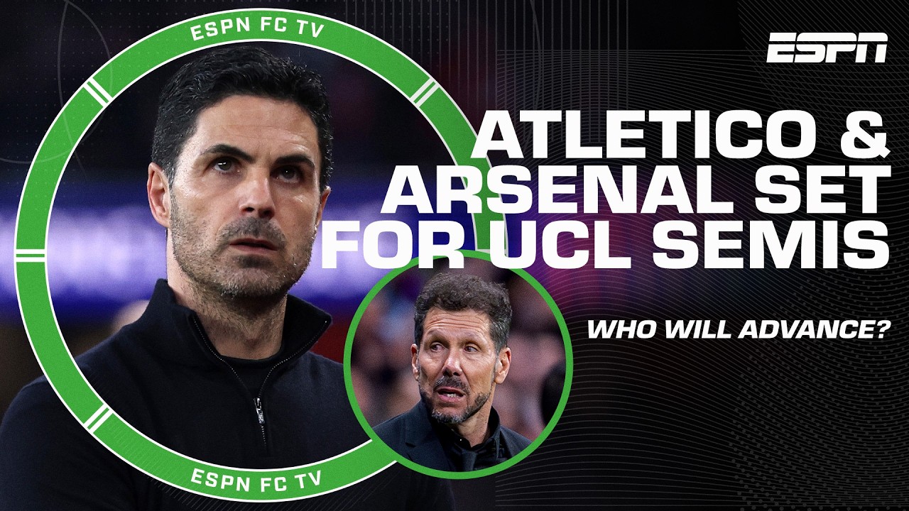 Arsenal advance to UCL semifinal 👀 Will they have enough to take down Atletico Madrid⁉️ | ESPN FC