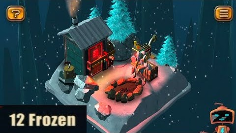 tiny robots  level 12  frozen           @escapeking