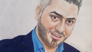 My new design for the reporter Ali Athab رسمتي الجديدة للاعلامي علي عذاب