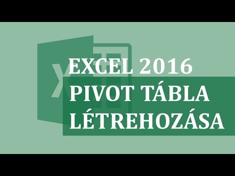 Videó: Mi az a pivot tábla példával?