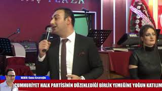 İskenderun Chp İlçe Teşki̇latinin Yemeği̇ne Yoğun Katilimi