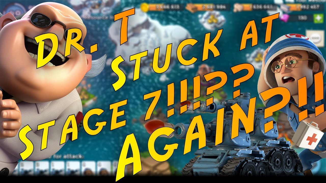 Boom Beach Dr T AKA Terror 1-6 16th January Tank Medic