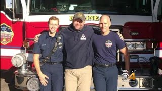 Firefighters Save Coworker; Remind Everyone To Learn Life-Saving Skills
