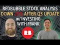 Redbubble Stock Analysis w/ @Investing with Frank | Down 23% Today | ASX Growth Stock