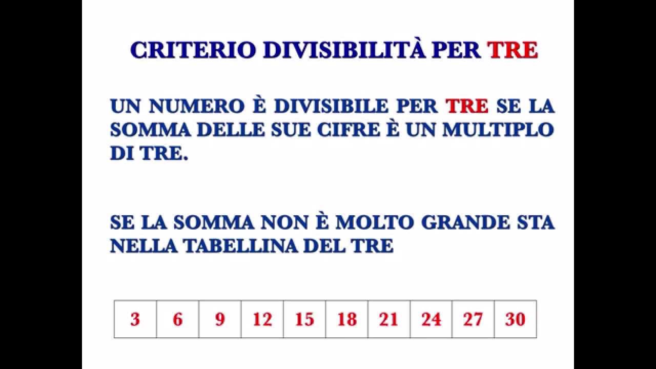 MULTIPLI E DIVISORI YouTube MULTIPLI E DIVISORI YouTube