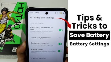 Tips and Tricks to Save Battery in Infinix Hot 40 | Battery Settings