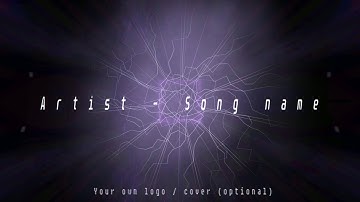 V3. Purple holographic strobing tunnel audio visualizer online, video visual ⚠️ Epilepsy Warning