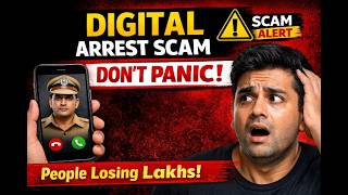 What is Digital Arrest Scam | How Scammers Trap Innocent People | Steps to be Alert 🚨