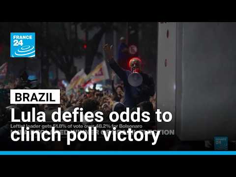 Lula wins fourth term: What are the reactions in Brazil? • FRANCE 24 English