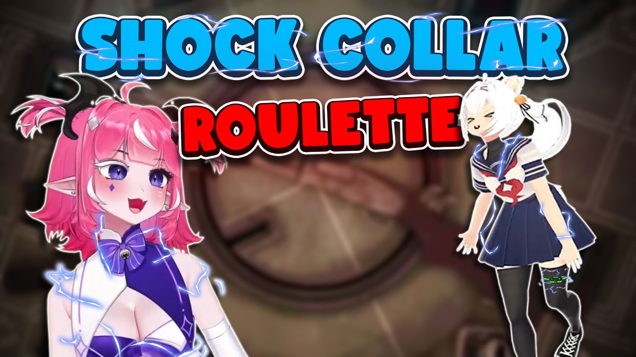 SHOCK COLLAR BUCKSHOT ROULETTE | Filian vs Camila