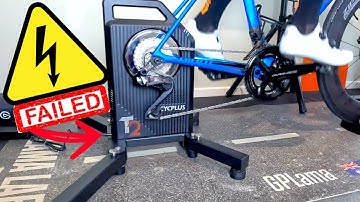Cycplus T2 Indoor Trainer Failure with an Unacceptable Problem!