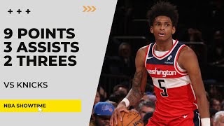 AJ Johnson 9 Points, 3 Assists, 2 Threes vs Knicks - Mar 22, 2025