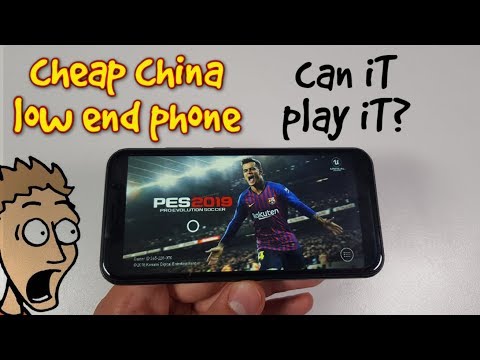 Can a cheap android smartphone run PES 2019 Mobile? MT6580 Gaming test