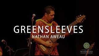 Nathan Aweau performs Greensleeves
HANAUNA MELE - 12/4/2019
Featured Guest Artist and Kāne‘ohes own, Nathan Aweau wows Palikū Theatre as he performs his instrumental rendition of Greensleeves using his 7-string bass guitar.
‘Ukulele and Slack Key Guitar students under the direction of Kamuela Kimokeo perform at Palikū Theatre at Windward Community College featuring special guest artist Nathan Aweau.
Students perform songs which feature both traditional and contemporary Hawaiian music as well as their own original compositions. Nathan Aweau performs Greensleeves