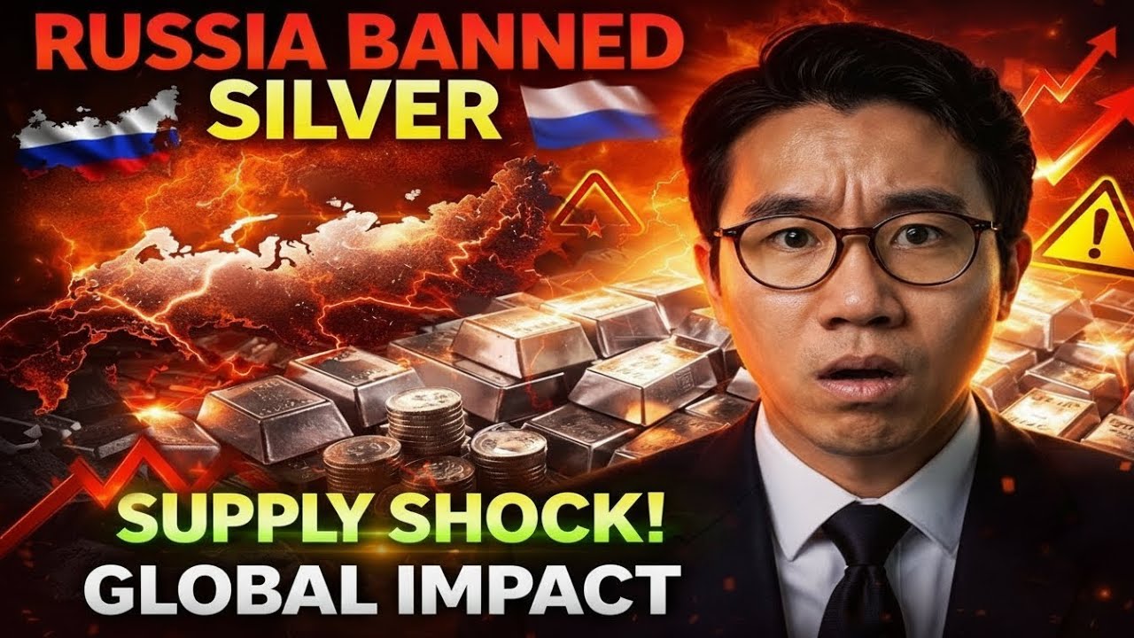🚨 Russia Just Banned Silver Exports – Global Supply Shock Incoming!