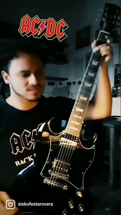 Back in Black • Ac/Dc - Guitars by Angus & Malcom Young (cover by Sisko)