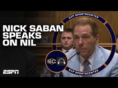 Nick Saban speaks to Congress about NIL | SC with SVP