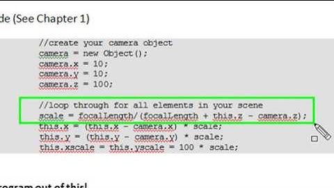 Chapter 1: Cameras in Flash 3D Part 1 (PV3D Book)
