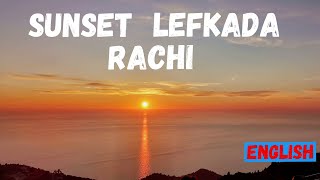 Rachi Restaurant, Amazing Sunset, Lefkada, Greece