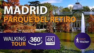 MADRID, España 2022 360º 4K UHD Walking Tour