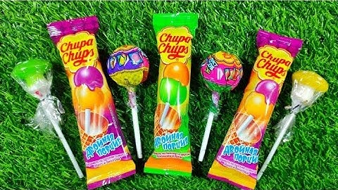 Satisfying Asmr Lollipops candy and chocolate Opening video Yummy candy Unboxing