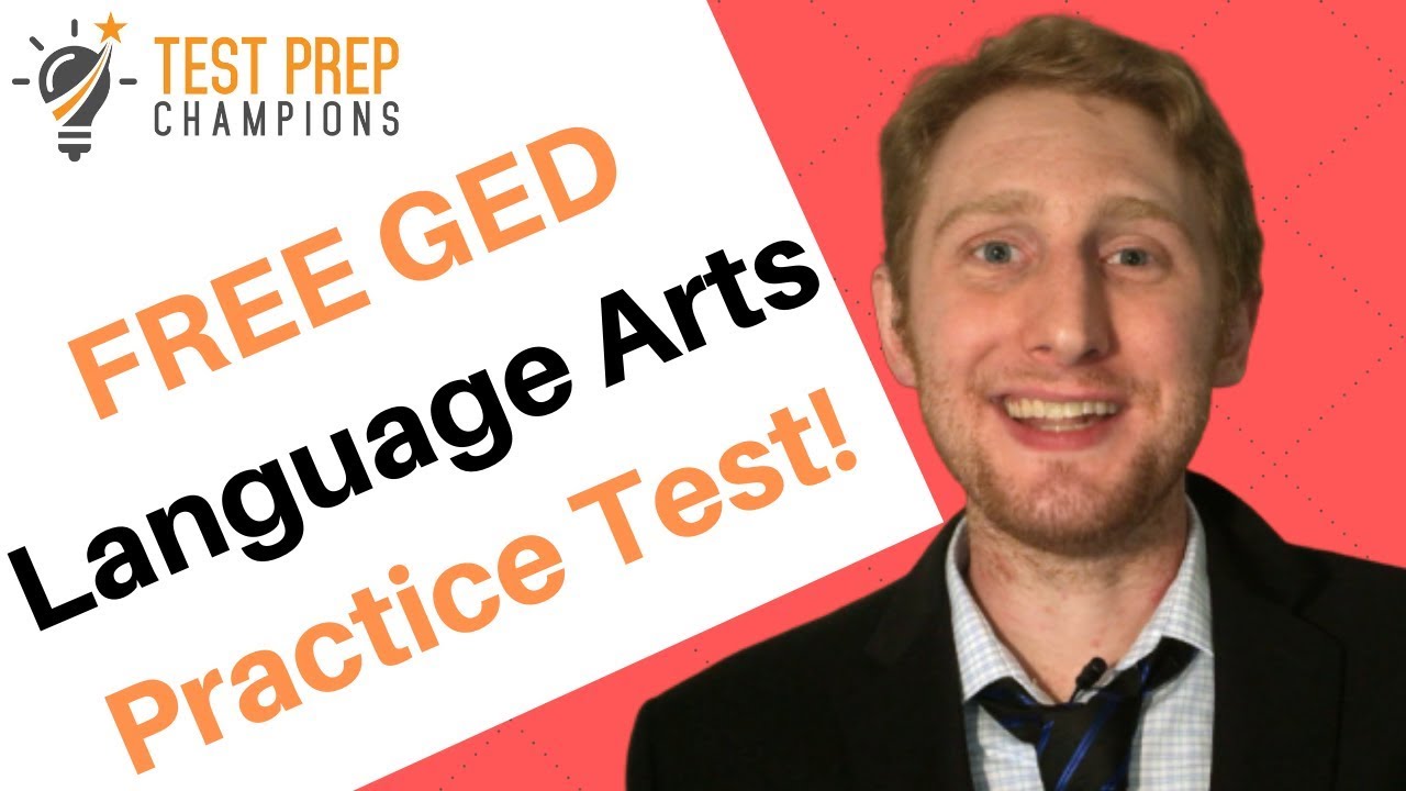 FREE GED Language Arts Practice Test 2024 Part 1! YouTube