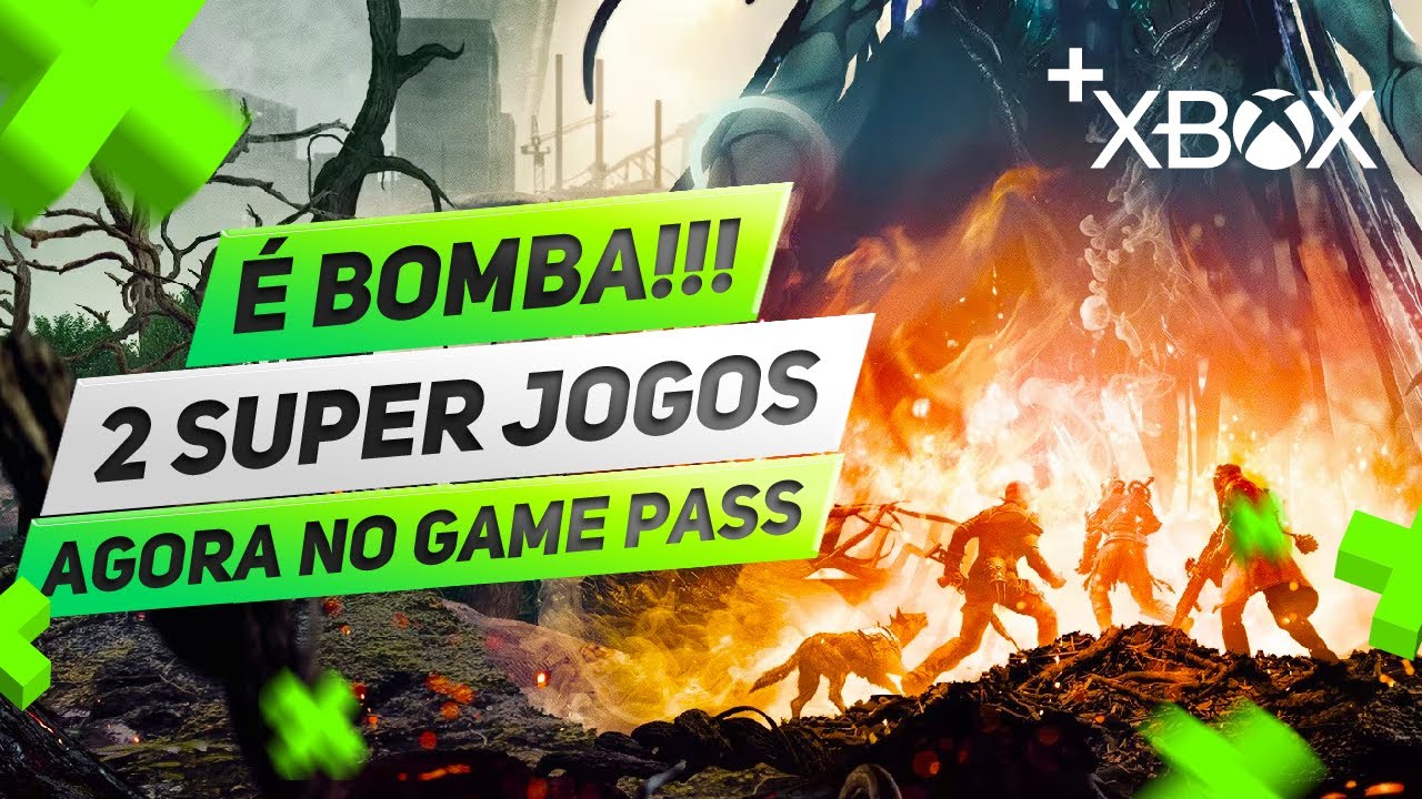 É BOMBA!!! 2 SUPER JOGOS AGORA no GAME PASS e XCLOUD no + XBOX