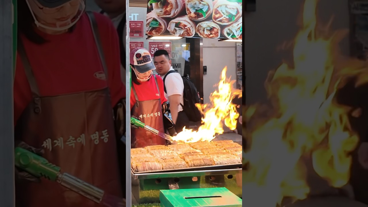 Grilled cheese kimchi pork belly 