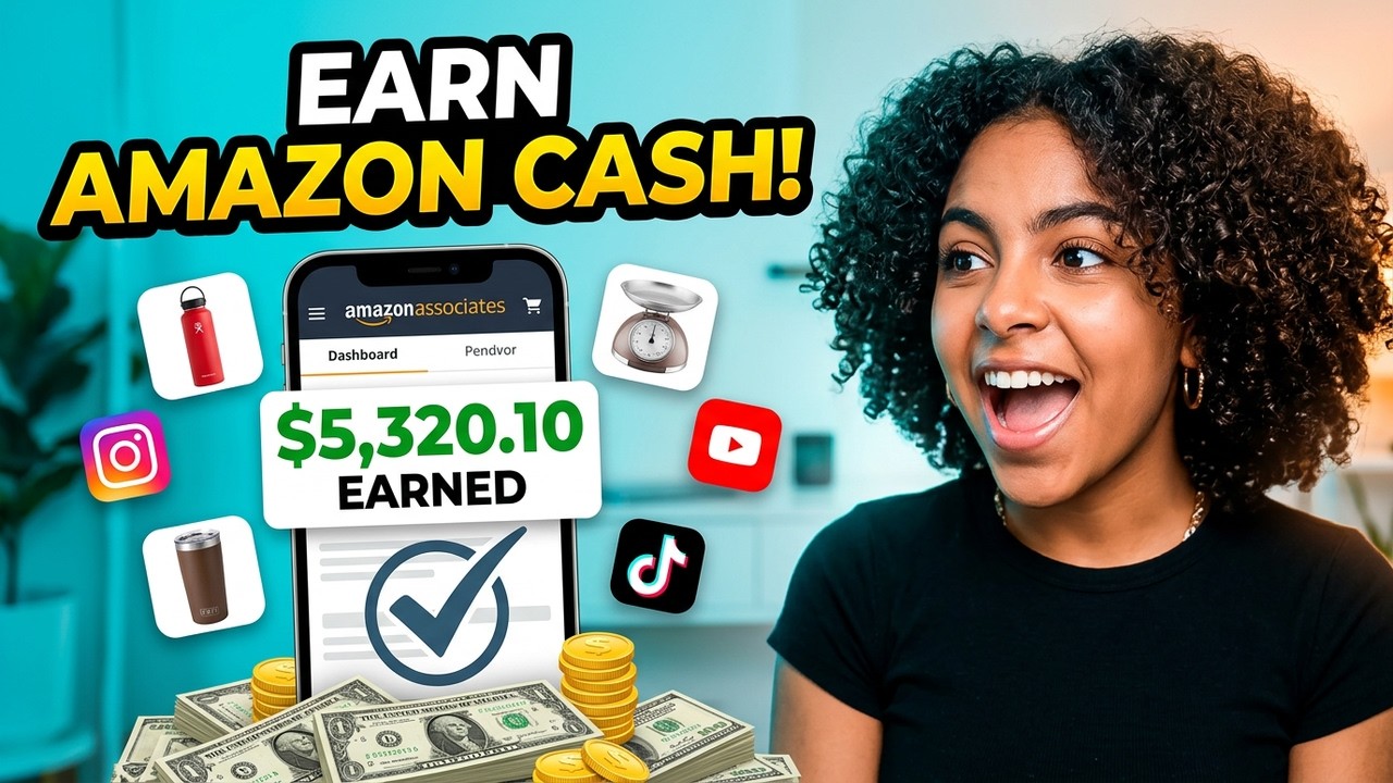 Amazon Affiliate Influencer Program Step By Step Training - YouTube