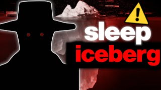 the huge SLEEP & dreams Iceberg