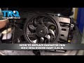 How to Replace Radiator Fan 2013-2016 Dodge Dart