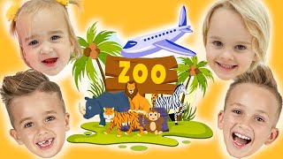 Vlad und Niki - Familienausflüge in den Zoo und Vergnügungspark für Kinder