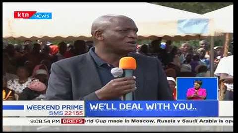 Energy CS, Charles Keter: We will deal with them if they try