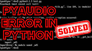 pyaudio error solved!! Tamil || Coding Anna