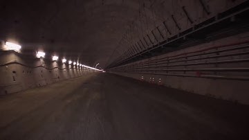 Trip through Waterview Tunnel, Auckland NZ