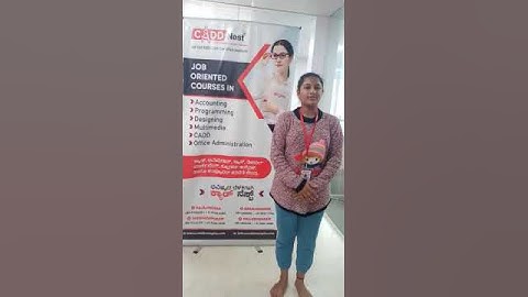 CADD Nest basavanagudi student testimonial