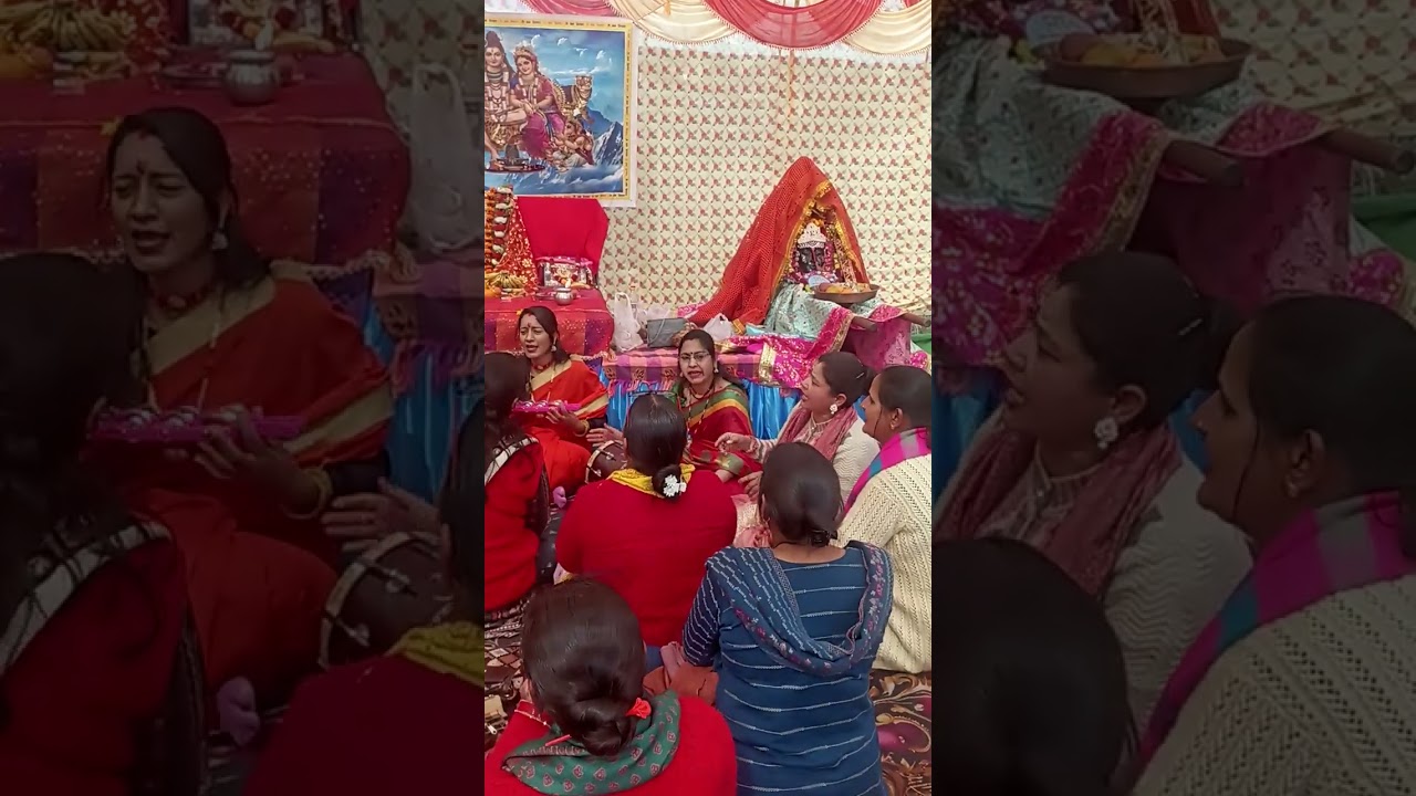 #शिवरात्रि में भगवान भोले नाथ जी का धमाकेदार भजन गया बहनों ने हर हर महादेव #💐❤️🧿🌹🎊🙏🙏🙏