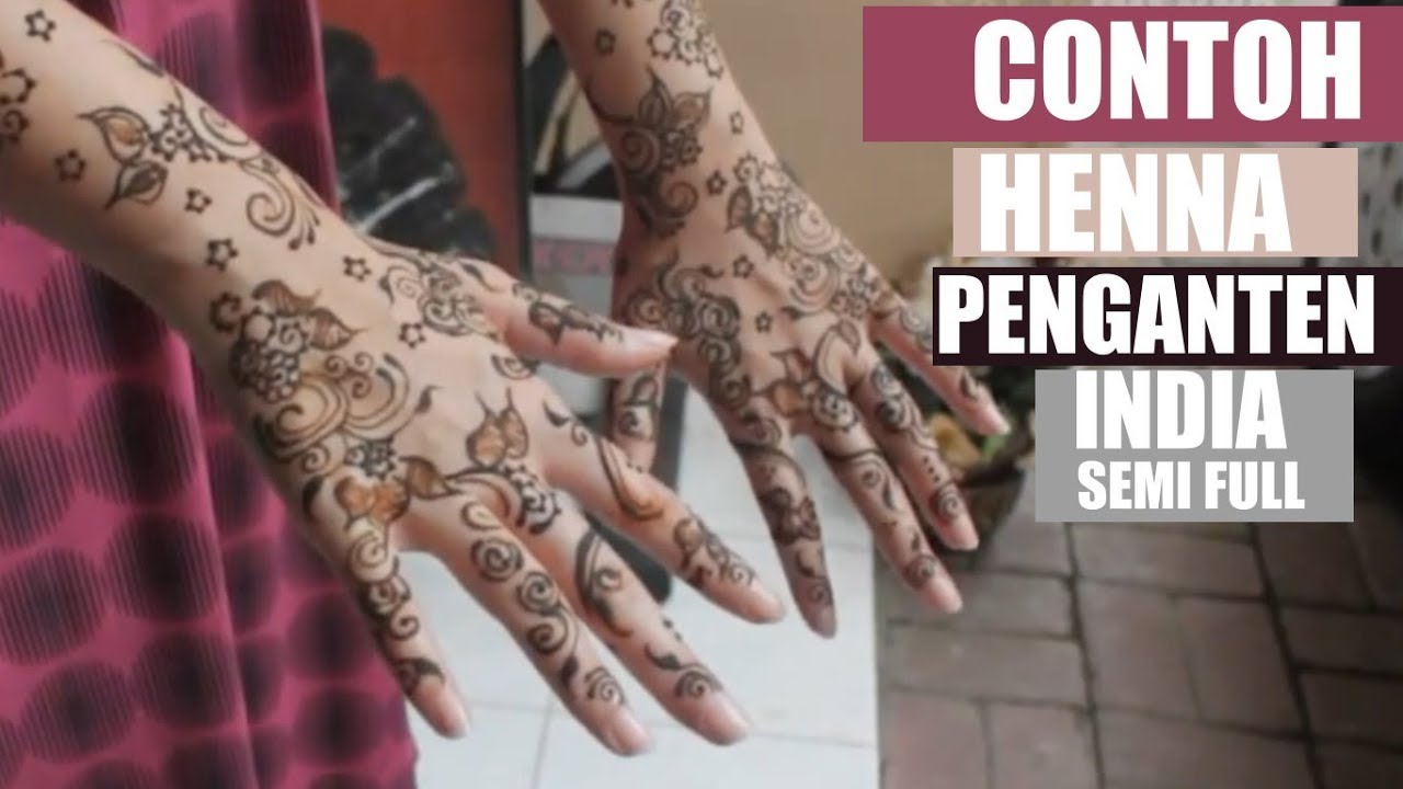 Foto Henna Pengantin India Balehenna