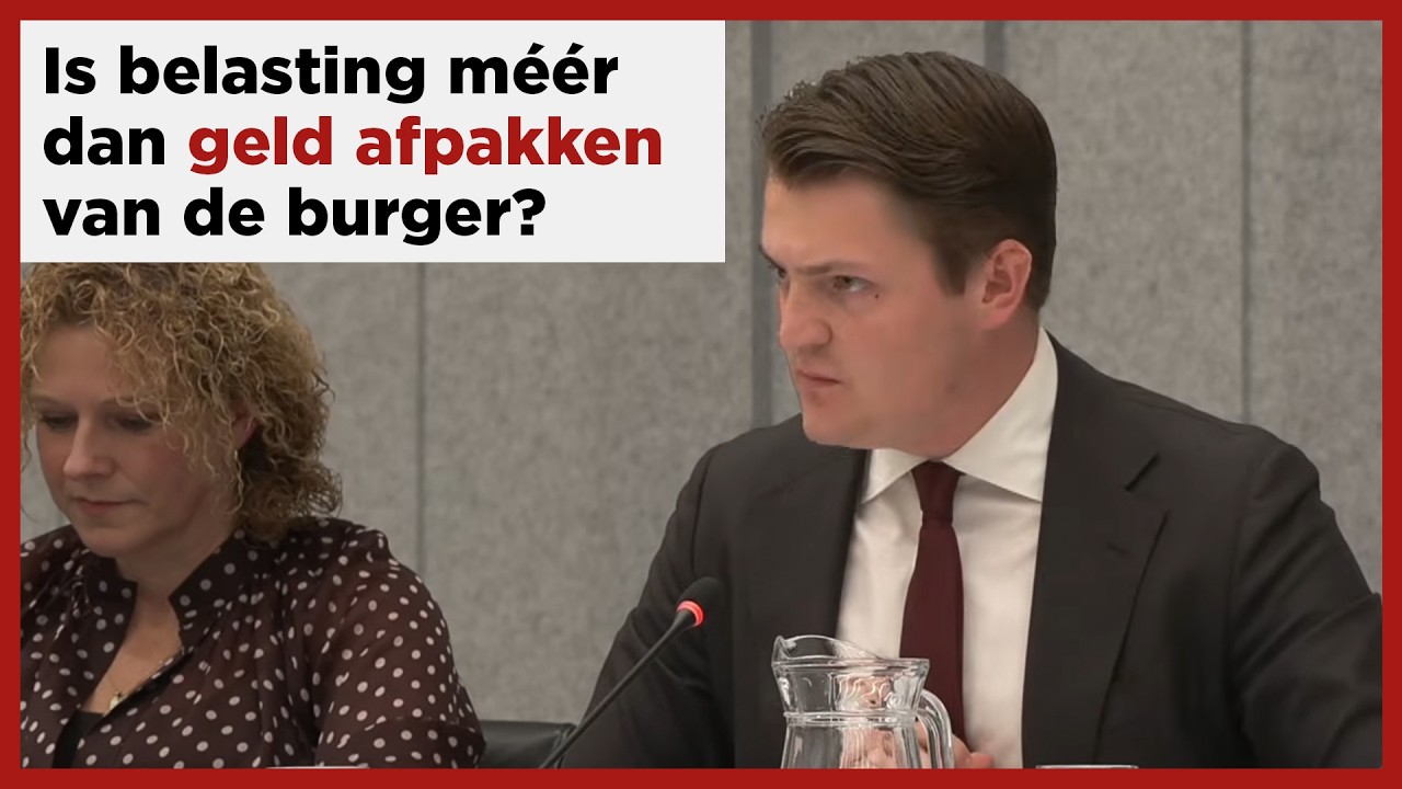 Thumbnail "Van wie is het geld dat in Nederland wordt verdiend?" Schenk (FVD) over het belastingplan 2027