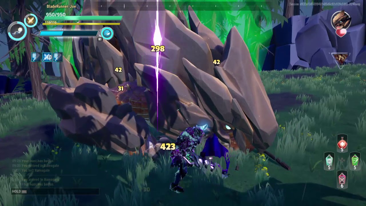 Dauntless the hunger magic