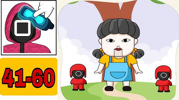 Displace Puzzle: Move One Part - All levels 41-60