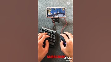 PUBG MOBILE one handed keyboard. Ask me how