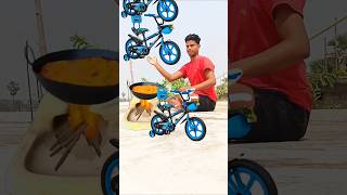 🔥 Radhe Krishna 🚩 | Achanak Aasman Se GIANT Cycles Girne Lagi 😱🚲 Real Ya VFX? #shorts