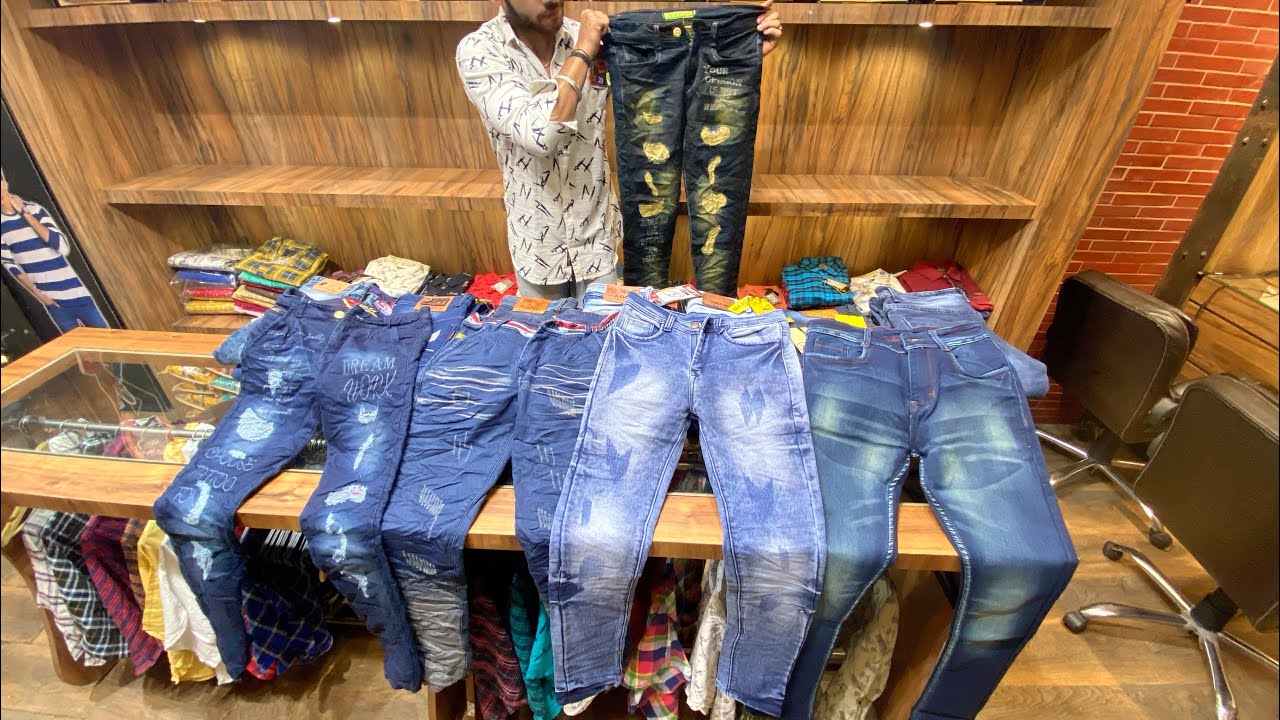 Export Quality Jeans 130₹ मे | COD | Gandhi Nagar Jeans Wholesale Market I  |60 % Off |Premium #jeans - YouTube