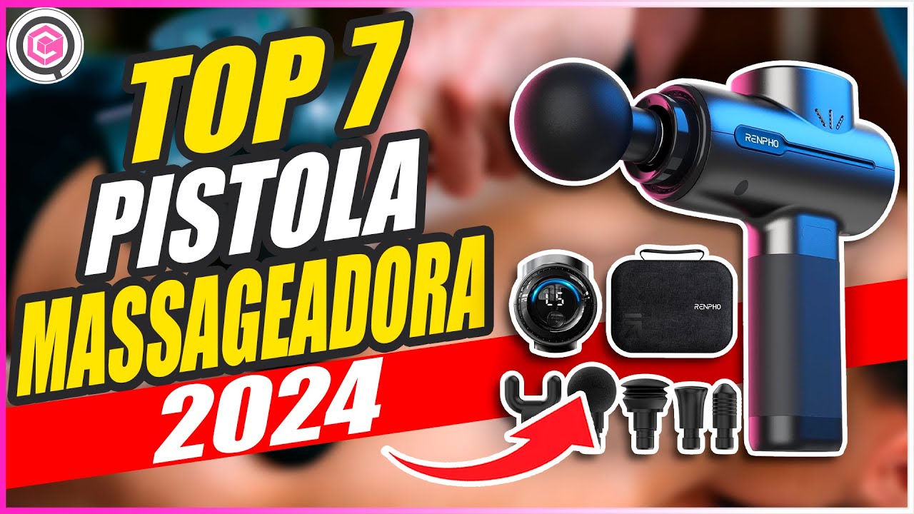 Qual é a MELHOR PISTOLA MASSAGEADORA CUSTO BENEFÍCIO em 2024? LIBERAÇÃO ...